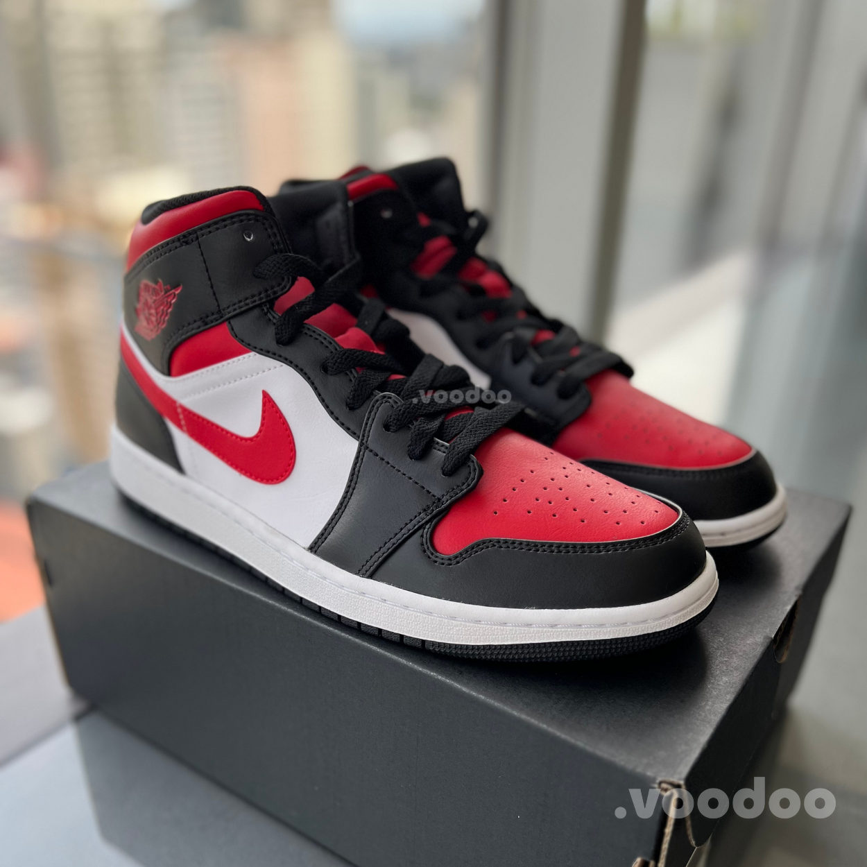 Air Jordan 1 Mid (M) | BRED TOE