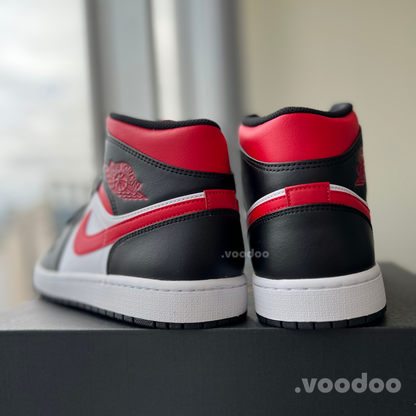 Air Jordan 1 Mid (M) | BRED TOE