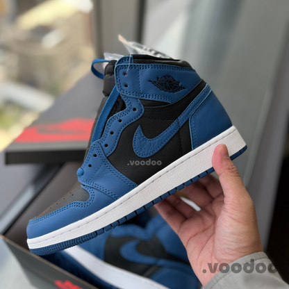 Air Jordan 1 Retro High OG GS (W) | DARK MARINA BLUE