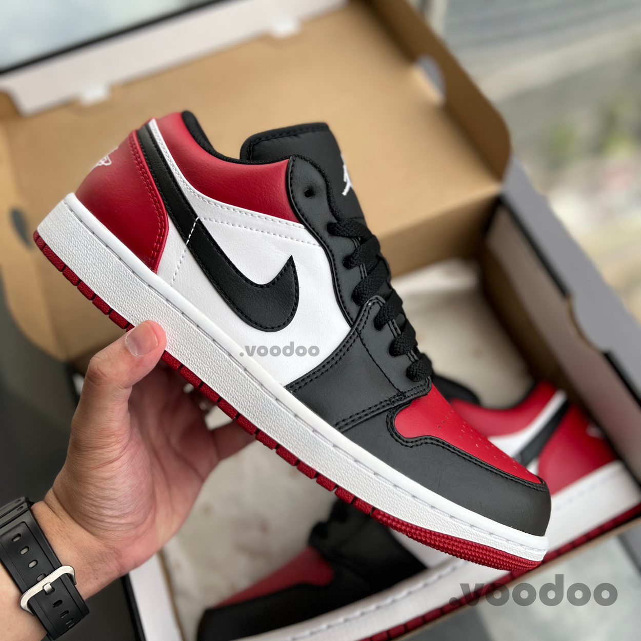 Air Jordan 1 Low (M) | BRED TOE