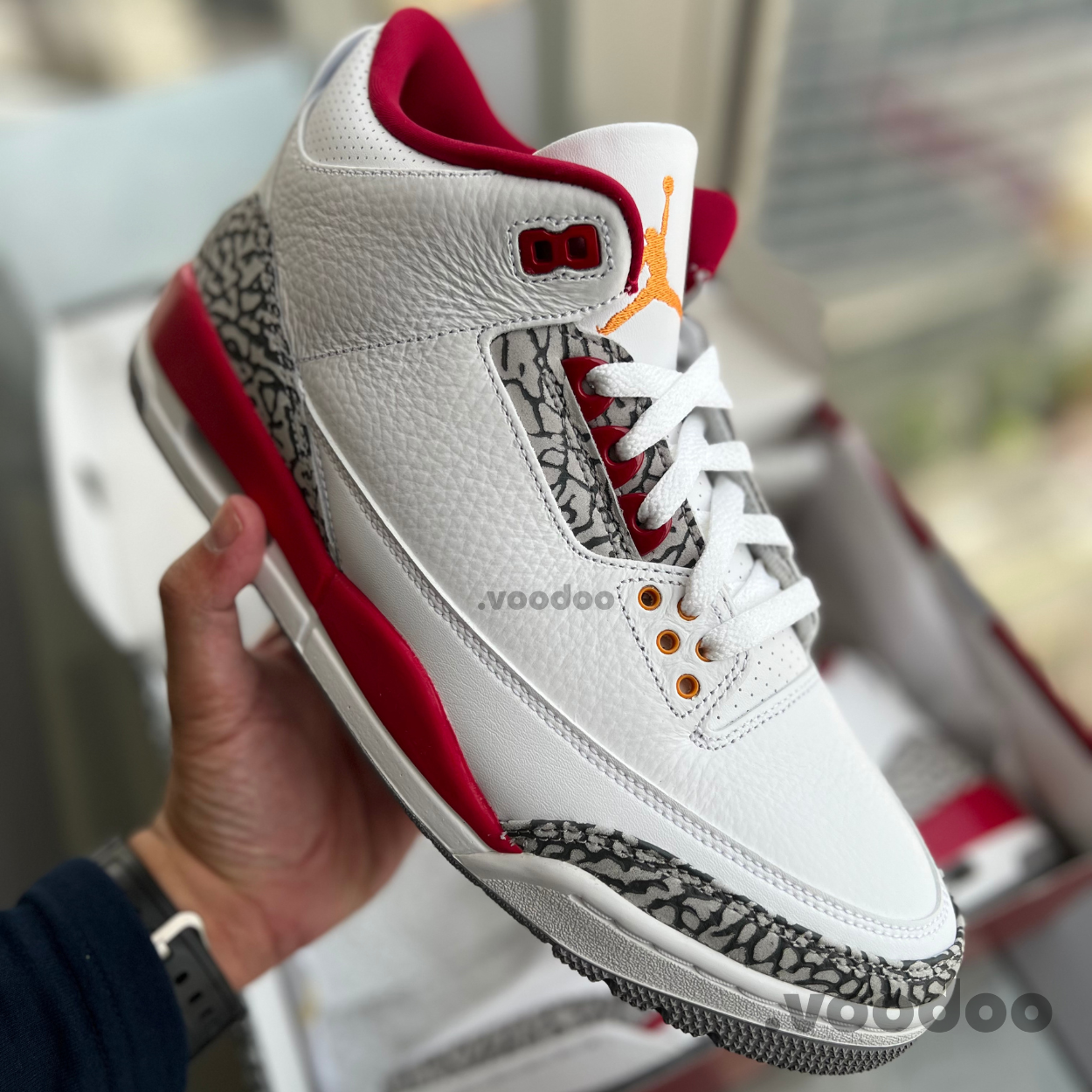 Air Jordan 3 Retro (M) | CARDINAL RED