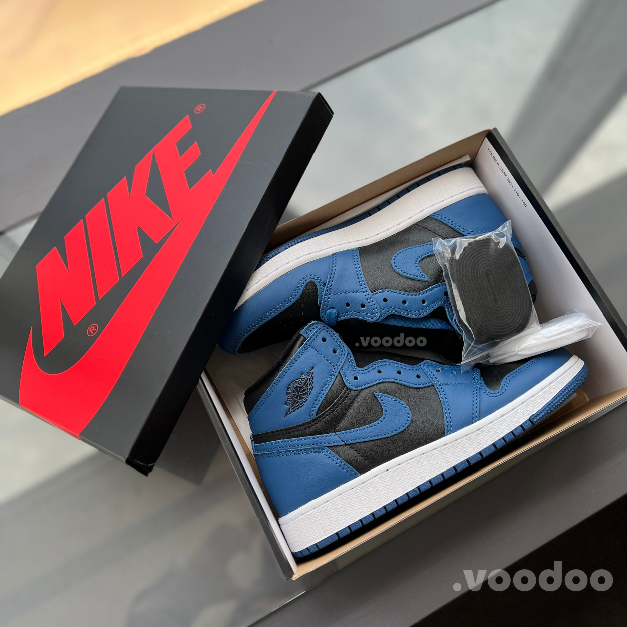 Air Jordan 1 Retro High OG GS (W) | DARK MARINA BLUE