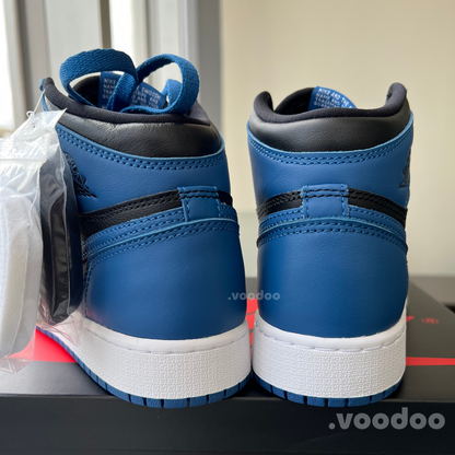 Air Jordan 1 Retro High OG GS (W) | DARK MARINA BLUE