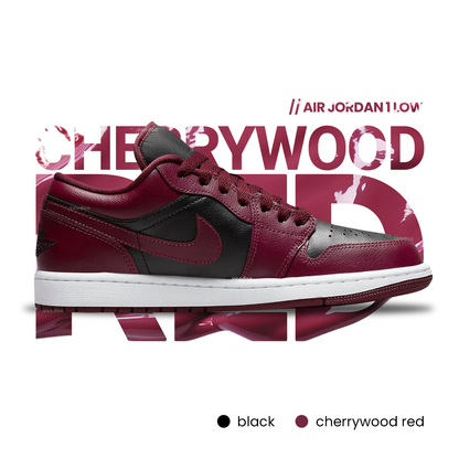 Air Jordan 1 Low (W) | CHERRYWOOD RED