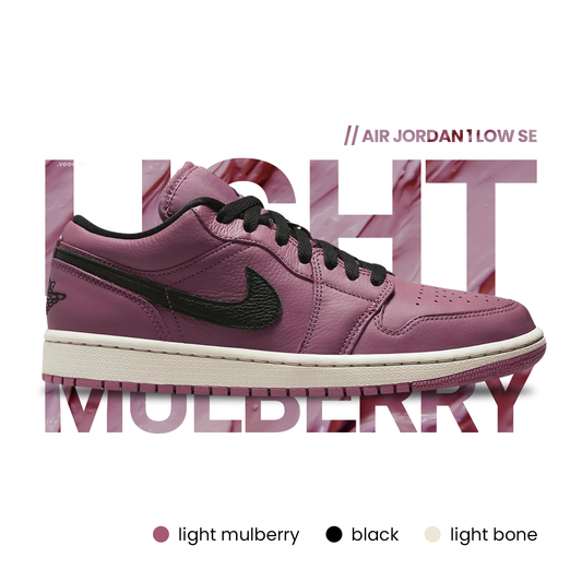 Air Jordan 1 Low SE (W) | LIGHT MULBERRY