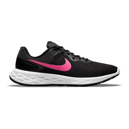 Revolution 6 Next Nature Road Running Shoes (W) | BLACK/PINK